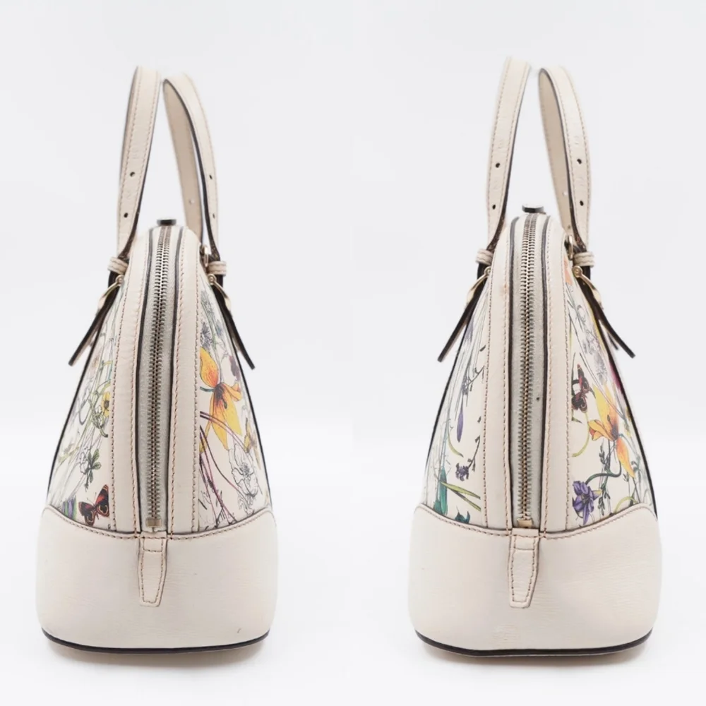 SOLD ❌❌ EUC GUCCI Flora Infinity Top Handle Dome Bag - Picture 14 of 15